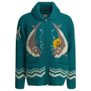 Kapital Pickish Trout Zip Sweater Tag Size 1 Men